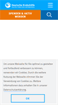 Mobile Screenshot of krebshilfe.de